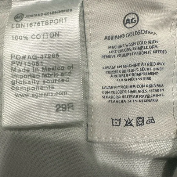 AG Jeans Phoebe Denim Jeans, Size 29 - Picture 8 of 8